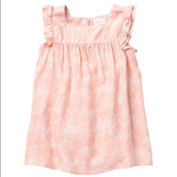 BCBGirls Floral Twill Pink Sundress 3 Toddler - Picture 1 of 4